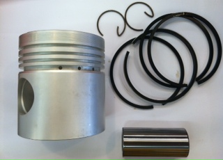 Piston with rings, EP-LET852C-STD
