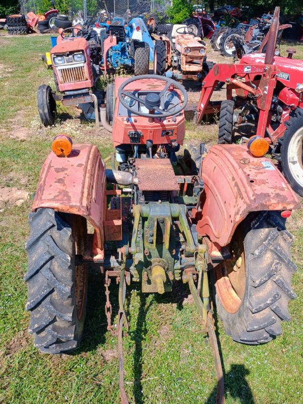HINOMOTO E184 トラクター ロータリー付き Hinomoto E184-S107- Salvage Tractor – Southern Global Tractor